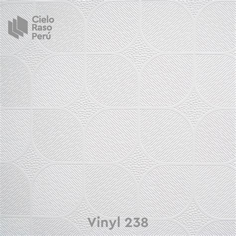 Baldosa Gypsum Vinyl 238 Cielo Raso Perú