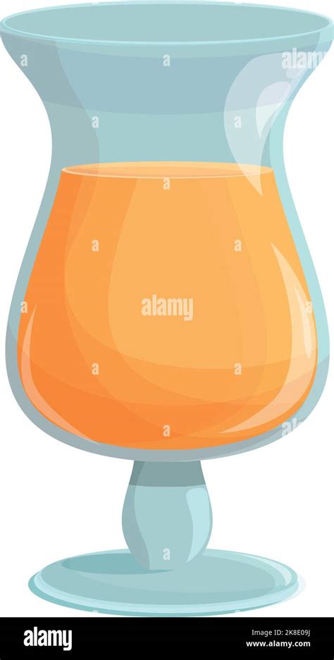 Juice Glass Icon Cartoon Vector Sauce Dinner Balkan Dish Stock Vector