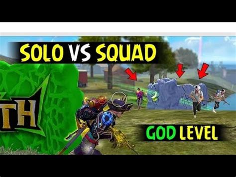 Ajjubhai King Of Solo Vs Squadbest Ff Gameplay Garena Free Fire