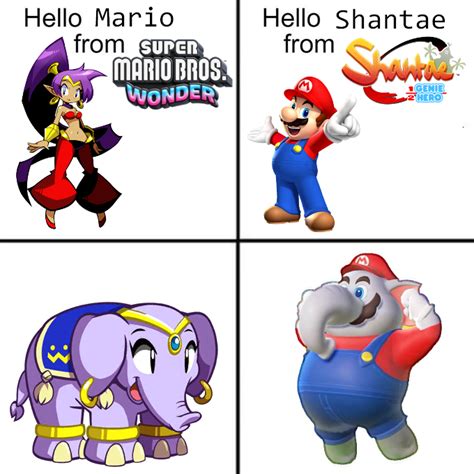 Hello Mario | Hello Yoshi From Super Mario | Know Your Meme