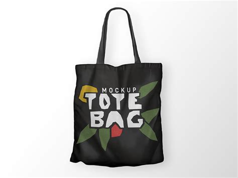 Black Tote Bag Mockup Psd Download — Free Mockup World