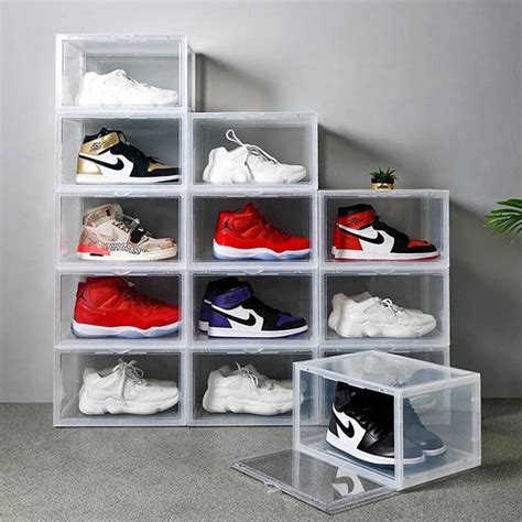 Køb 1 stk MAGNETIC Drop Side Sneaker Box Shoeinbox dk KUN 149