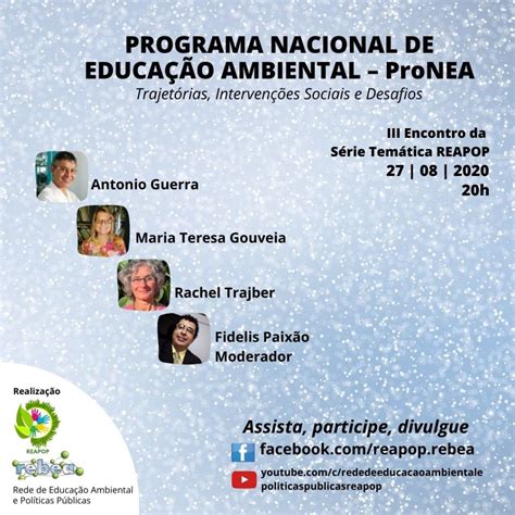 Política Nacional De Educação Ambiental Rede De Educação Ambiental E