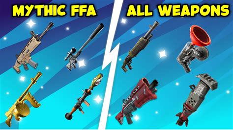 Mythic Ffa All Weapons 0153 7072 6837 من ابتكار Erhomaps Fortnite