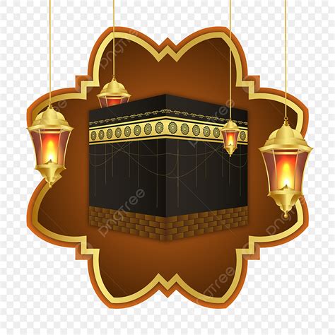 Hajj Pilgrimage Vector Hd Images Hajj Maboor Kaaba Muslim Islamic