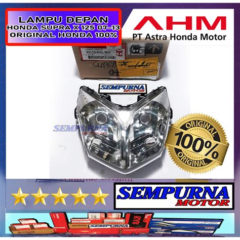 Jual 33110 KVL N01 Reflektor Lampu Depan Supra X 125 Tahun 2007 2013