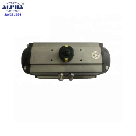 Alpha C Black Single Acting Rt020 K12 Pneumatic Actuator For Ball Valve