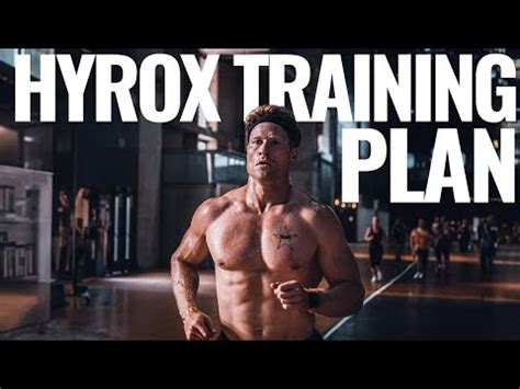 How To Create A Training Plan For HYROX YouTube