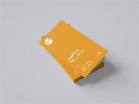 Two-Fold Brochure Mockup