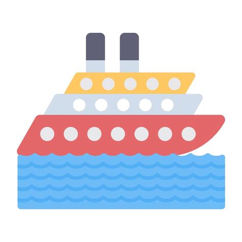 Modern design icon of ship 10290287 Vector Art at Vecteezy