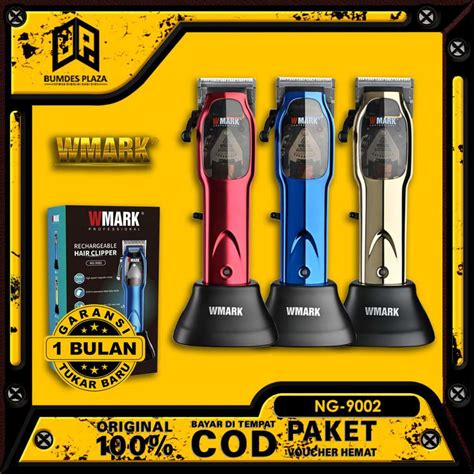 Jual Clipper Rambut Wmark Ng Alat Cukur Barber Pangkas Rambut