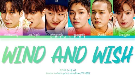 Btob Wind And Wish Tradu O Legendado Color Coded