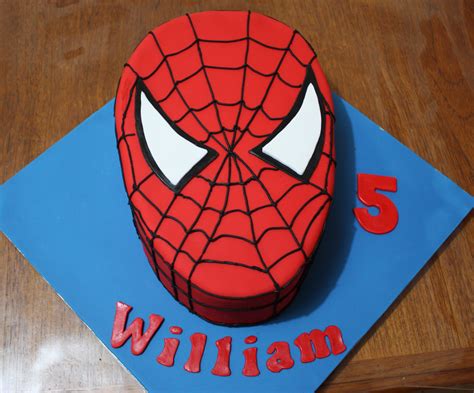 The Flour Bin How To Make An Easy Spider Man Cake