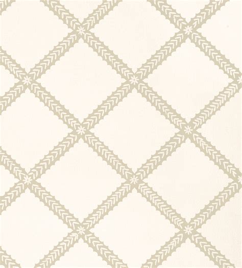 Majuli Trellis Beige Wallpaper Trade Routes Wallpaper Thibaut