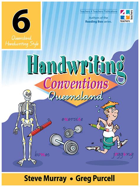 Handwriting Conventions Qld Year 6 Teachers 4 Teachers 9780980714289 Educational