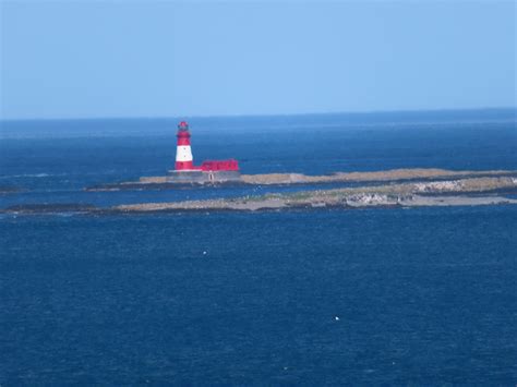 Seahouses To Bamburgh View From The Castle Longstone Li Flickr