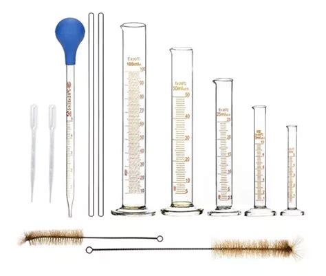 Juego De Cilindros Graduados Cilindro De Medici N De Vidrio Cuotas