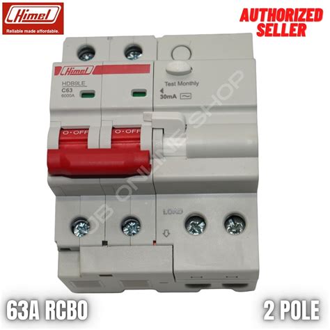 Himel Residual Current Operated Circuit Breaker Rcbo A Pole