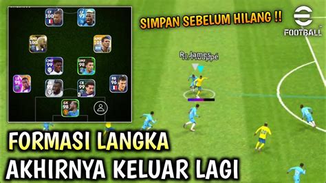 CARA MENDAPATKAN FORMASI 4222 2 AMF EFootball 2024 Mobile Terbaru YouTube