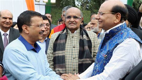 Delhi Lg Vs Aap Govt Lt Governor Saxena Invites Cm Arvind Kejriwal