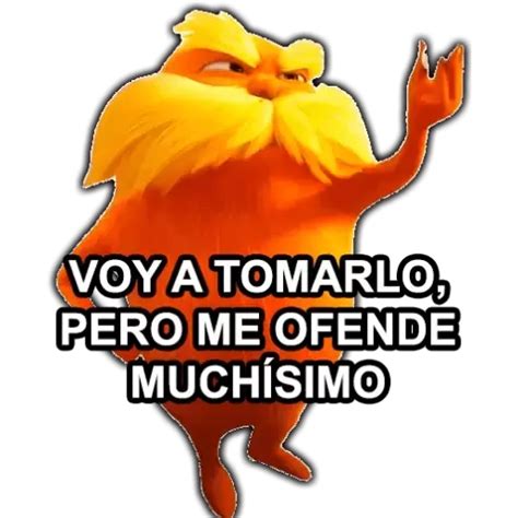 Sticker Voy a tomarlo pero me ofende muchísimo PNG DescargarStickers