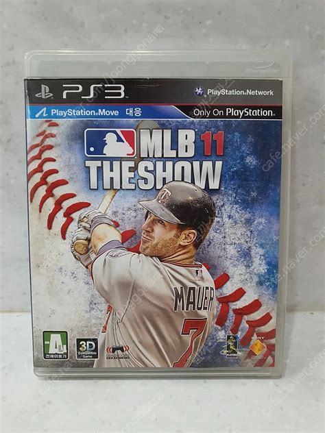 Ps3 Mlb 11 더쇼 플레이스테이션 중고나라