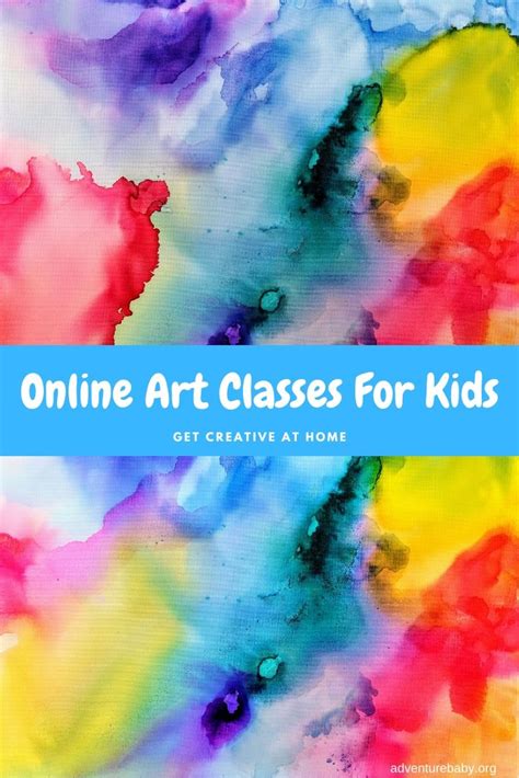 Get Creative At Home With These Online Art Classes For Kids - Adventure, baby!