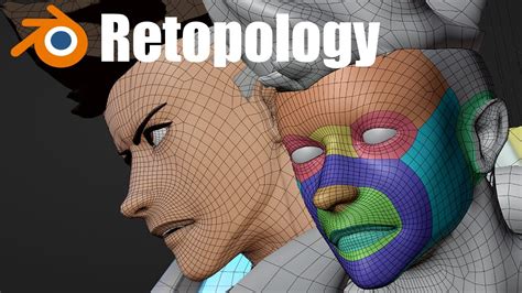 Blender Character Retopology Uv Normal Maps Timelapse Youtube