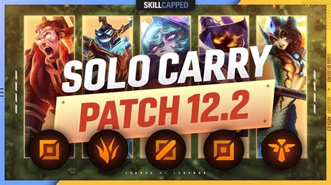 Best Solo Carry Champions For Every Role In Patch League Of