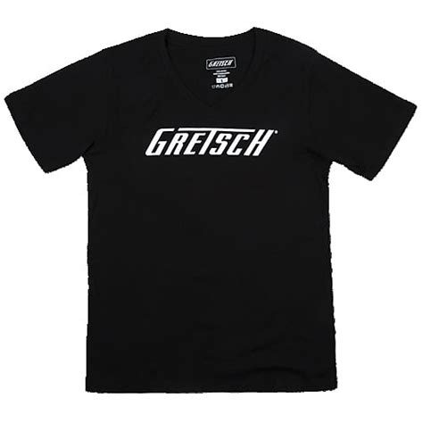 Gretsch Logo T Shirt Black Womens Large Reverb