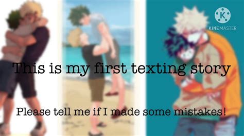 Texting Story Mha Bkdk Bakudeku Read Desc Youtube