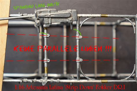 Strip Down Fokker DR I Artesania Latina