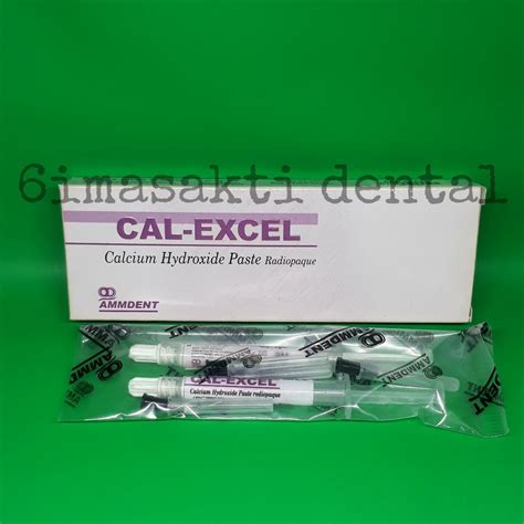 Jual Dental Cal Excel Murah Calcium Hydroxide Paste Bahan Pengisian