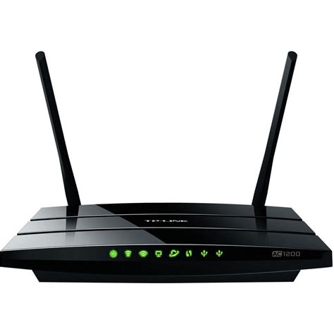 TP LINK AC1200 Wireless Dual Band Gigabit Router ARCHER C5 The Home Depot