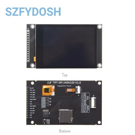 Inch Spi Serial Tft Lcd Module Display Screen With Touch