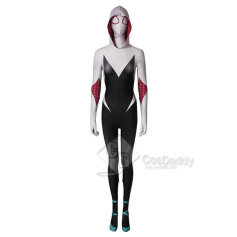 Spider-Man Into the Spider-Verse Spiderman Gwen Stacy Cosplay Costume