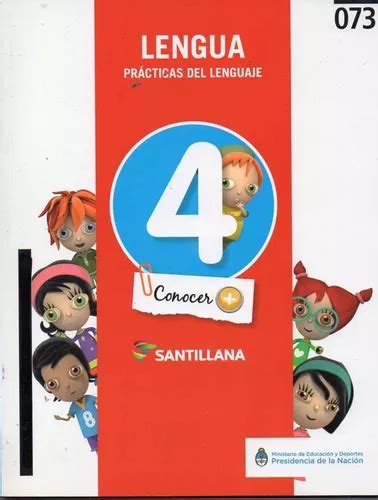 Lengua 4 Practicas Del Lenguaje Conocer Santillana MercadoLibre