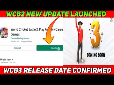 Wcb New Update Full Review V Wcb New Game Release Date