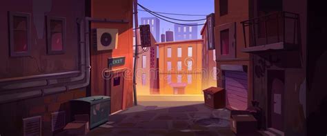 Dark Alley Cartoon Stock Illustrations – 225 Dark Alley Cartoon Stock ...