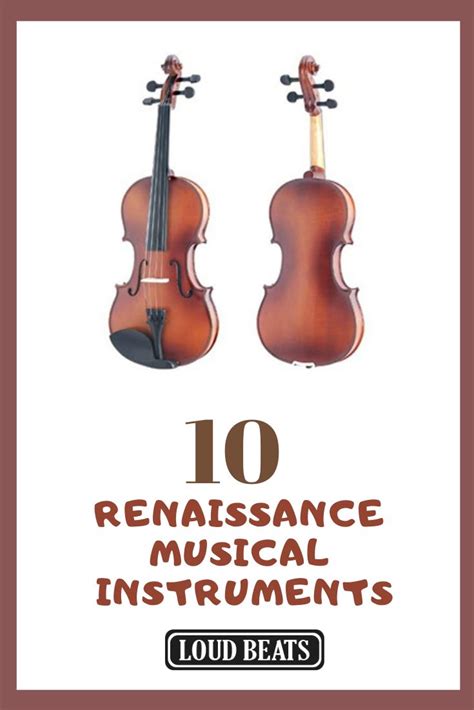 10 Renaissance Musical Instruments You Should Know About - Loud Beats | Renaissance music ...