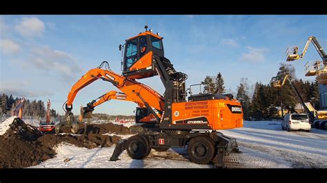 Doosan Dx250wmh 5 Materiaalinkäsittelykone Youtube