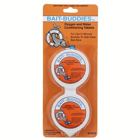 Sure Life Bait Buddies Oxygen And Water Conditioning Tablets Shop