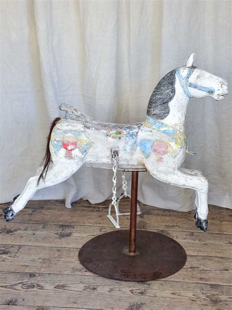 French Antique Merry-Go-Round Horse