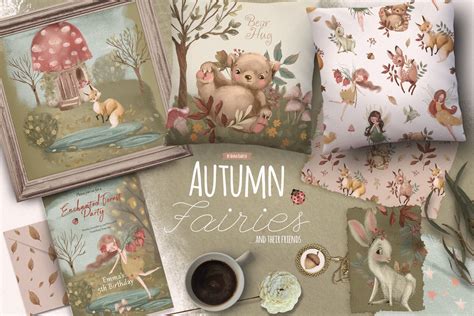 Autumn Fairies Design Cuts