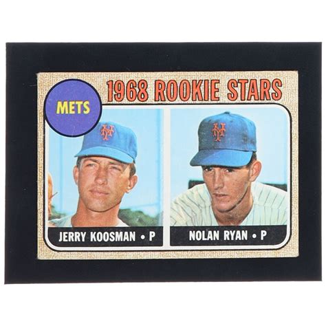 Jerry Koosman Nolan Ryan Topps Rc Rookie Stars Pristine