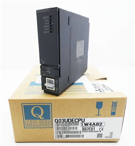 Mitsubishi Melsec Q Q03UDECPU Q03U DECPU 1W4A82 CPU Unit Unused OVP