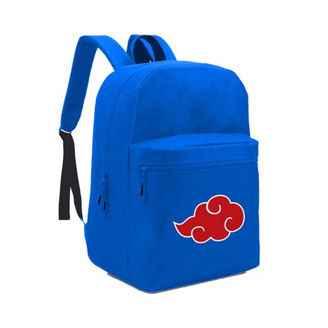 Mochila Akatsuki Bolsa Escolar Naruto Uzumaki Shopee Brasil