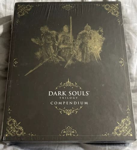 Dark Souls Trilogy Compendium Book Th Anniversary Edition In Hand