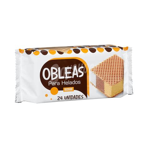 Hacendado Oblea De Galleta Para Helado G Paquete U