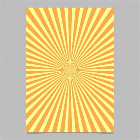 Abstract Sunburst Brochure Design Template Eps Vector Uidownload